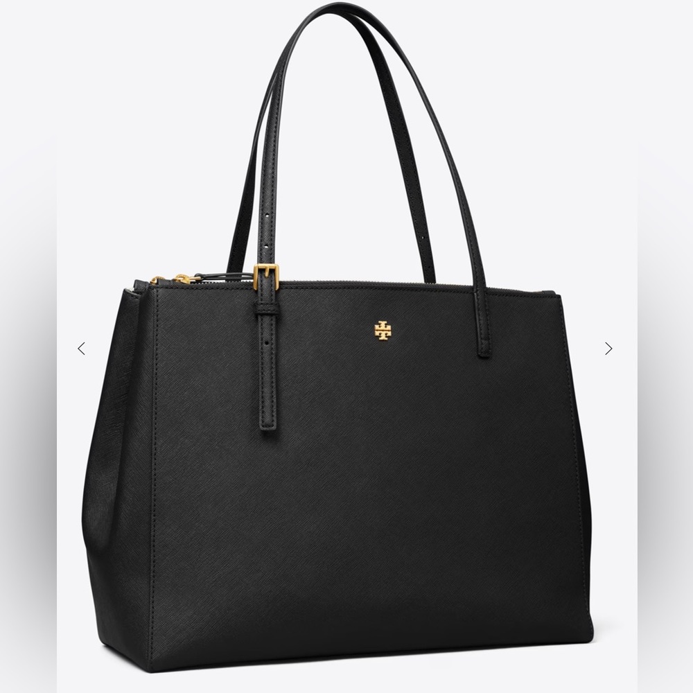 Tory Burch Emerson large double zip Tote Bag